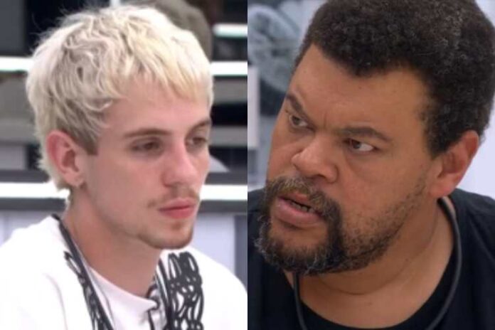 Juliano Floss e Babu Santana Juliano Floss e Babu Santana (Reprodução: TV Globo)
