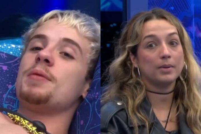 Juliano Floss e Samira