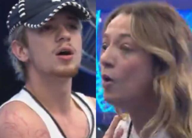 Juliano Floss e Samira 