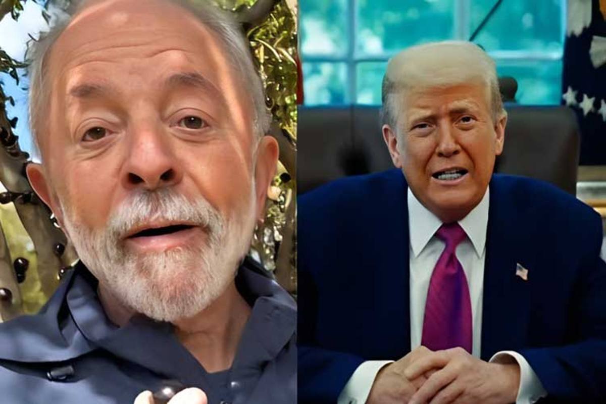 Lula e Donald Trump (Reprodução/X/Instagram)