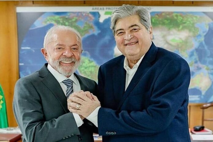 Lula e Datena Lula e Datena (Foto: Ricardo Stuckert)