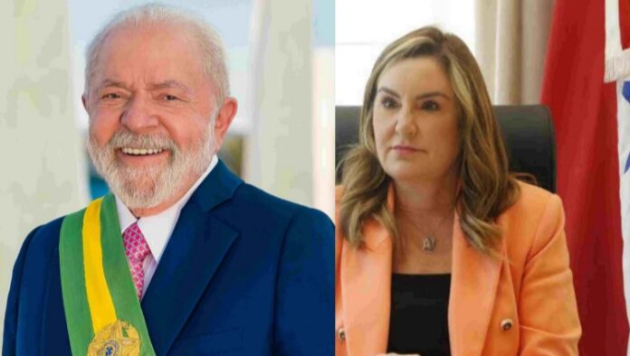 Lula e Hana Ghassan - Reprodução: Redes Sociais