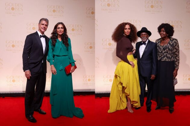 Marcio Garcia com a esposa - Camila Pitanga com a fam&iacute;lia