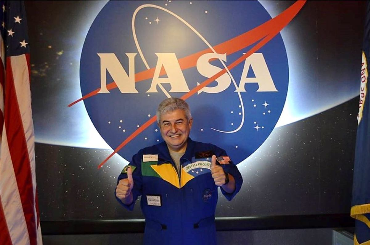 Marcos Pontes astronauta Marcos Pontes astronauta (Divulgação/ André Luiz Costa | Comunicação Sicoob Coopacredi)
