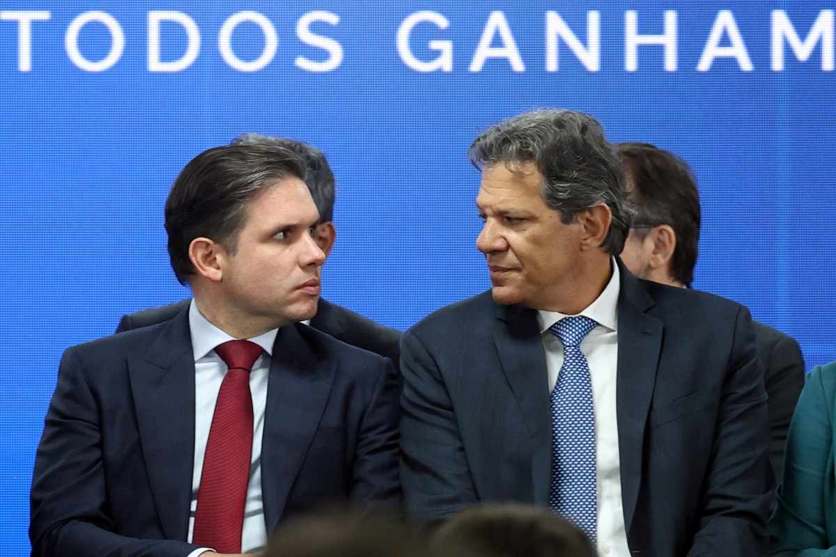 Hugo Motta e Haddad (Valter Campanato/Agência Brasil)