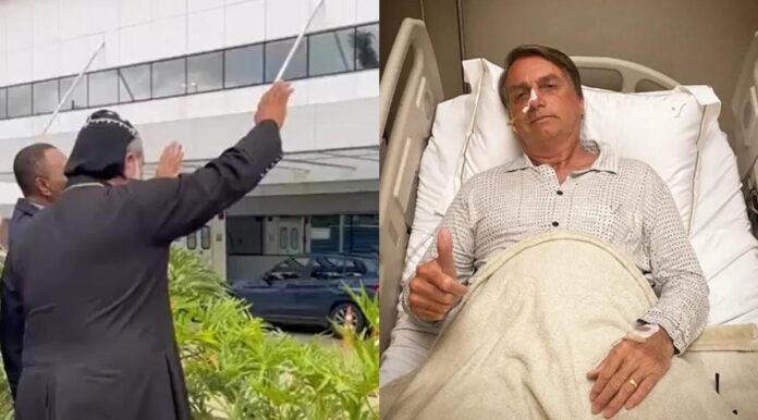 Padre Kelmon e Jair Bolsonaro