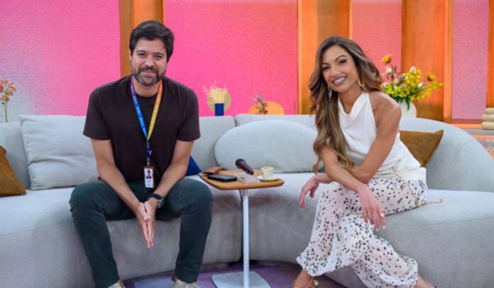 Patrícia Poeta e Ariel Jacobowitz (diretor) Patrícia Poeta e Ariel Jacobowitz (diretor)