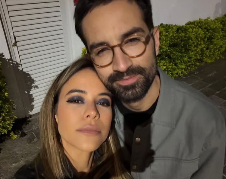 Miá Mello e marido Miá Mello e marido