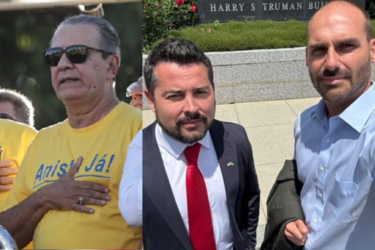 Silas Malafaia, Figueiredo e Eduardo Silas Malafaia, Figueiredo e Eduardo (Foto: Joédson Alves/Agência Brasil // Reprodução // Colagem AV)