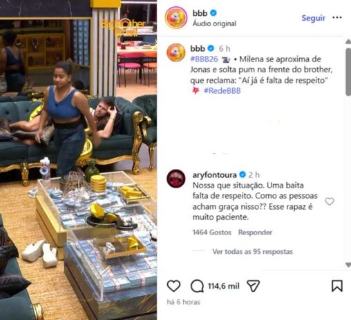 Post do Ary Fontoura Post do Ary Fontoura (Reprodução: Instagram)