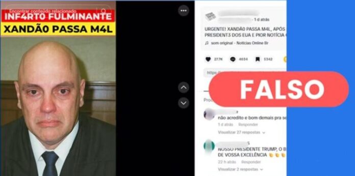 Post sobre Moraes Post sobre Moraes