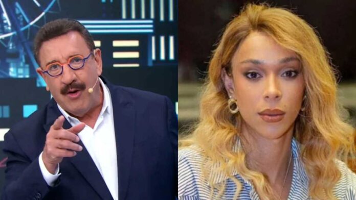 Ratinho e Erika Hilton (Reprodução: SBT/Câmara)