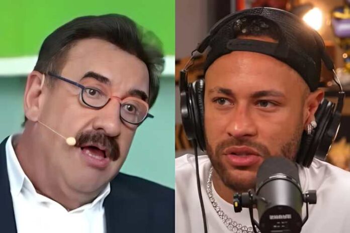 Ratinho e Neymar (Reprodução: SBT/Youtube)