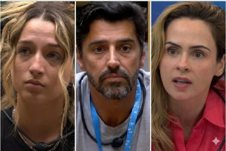 Samira, Cowboy e Ana Paula Samira, Cowboy e Ana Paula são participantes do BBB 26 (Foto: Montagem/Globo)