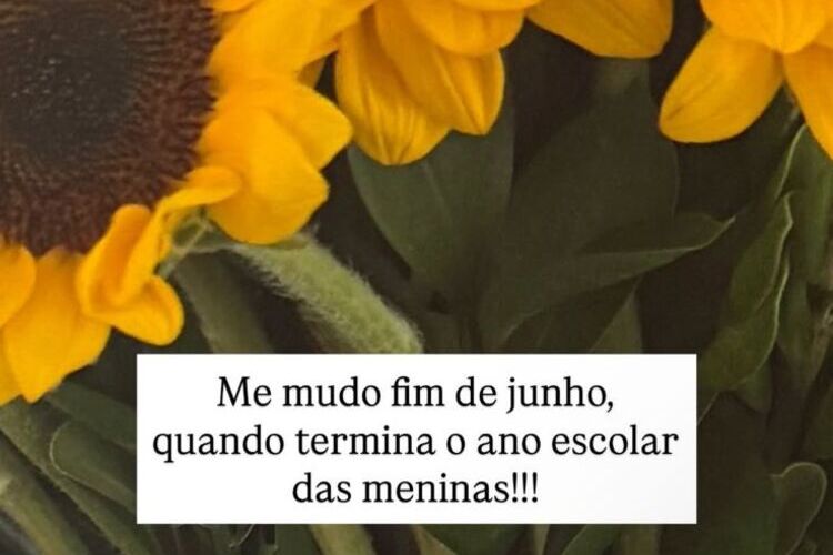 Story de Ticiane Pinheiro (Fonte: Instagram) Story de Ticiane Pinheiro (Fonte: Instagram)