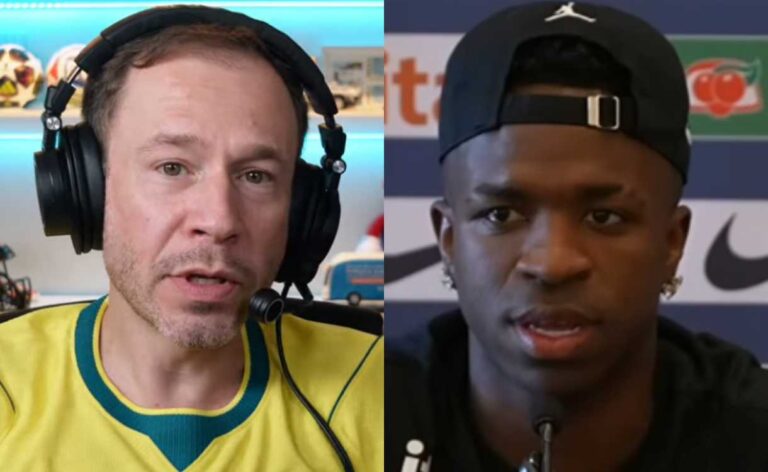 Tiago Leifert detona Vini Jr e explica motivo: “Muito mal!”