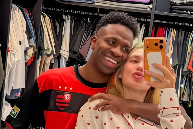 Vini Jr e Virginia (Foto: Instagram)