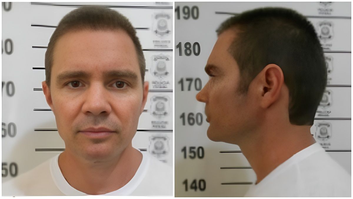 Vorcaro em foto tradicional do sistema prisional Vorcaro em foto tradicional do sistema prisional (Foto: Divulgação)