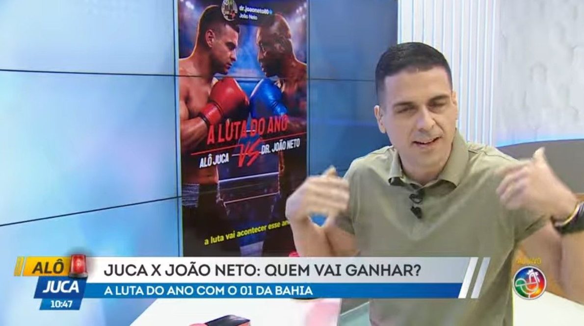 Marcelo Castro, o Juca, vai realizar luta contra ex-policial - Foto: Reprodução/TV Aratu