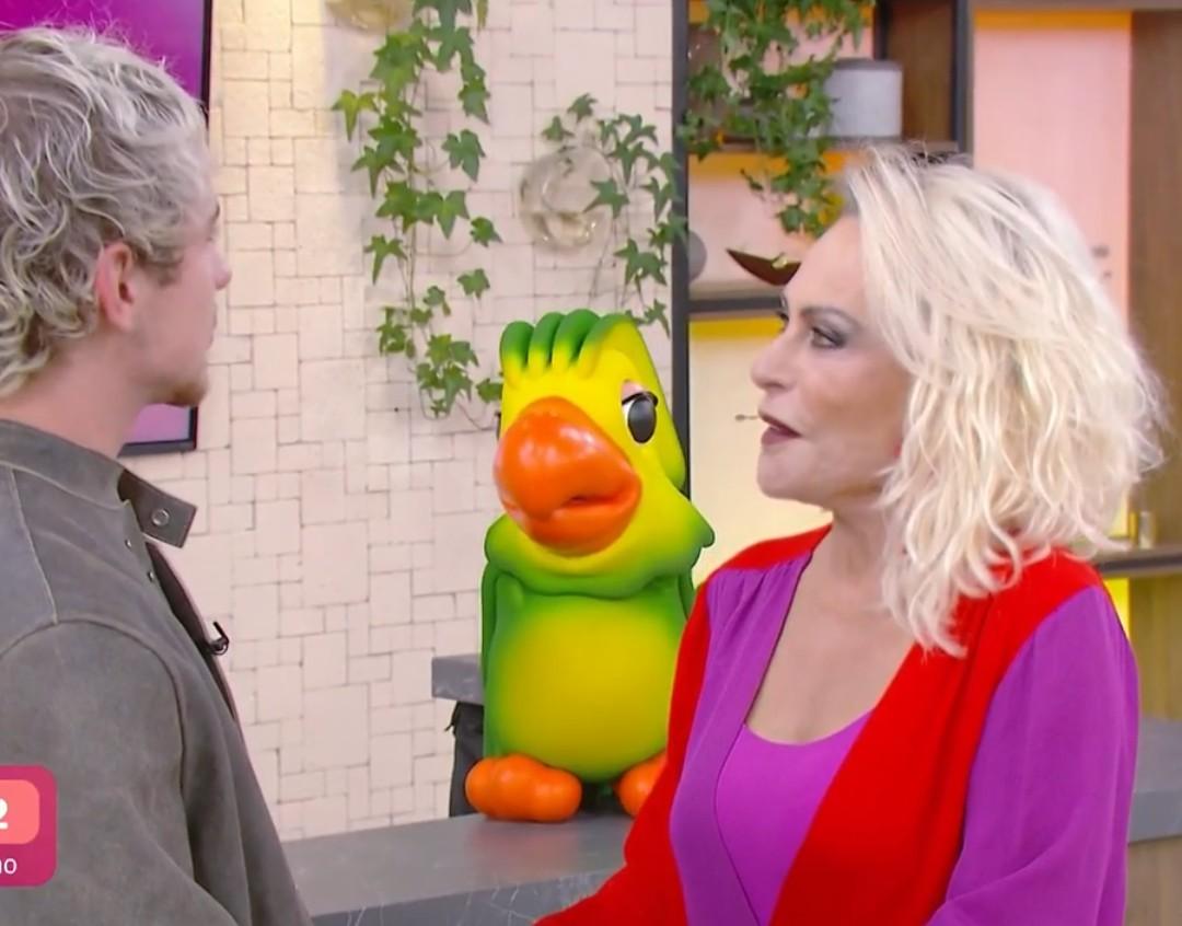 A apresentadora Ana Maria Braga, Juliano Floss e Louro Mané durante o Mais Você - Foto: Reprodução/Globo