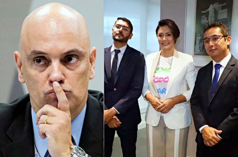 Moraes manda descobrir quem é meio-irmão de Michelle Bolsonaro após petição