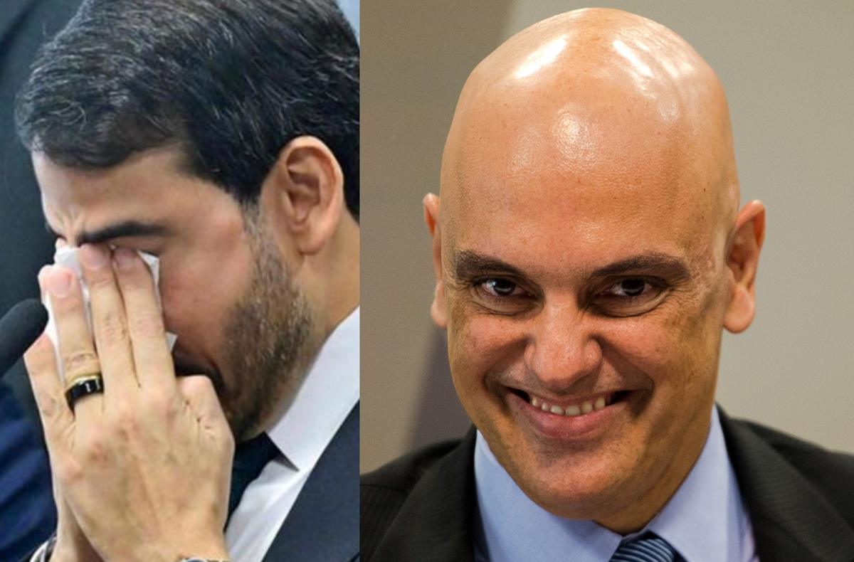 Messias e Moraes (Foto: Colagem Área Vip// Geraldo Magela/Agência Senado // Marcelo Camargo/Agência Brasil)