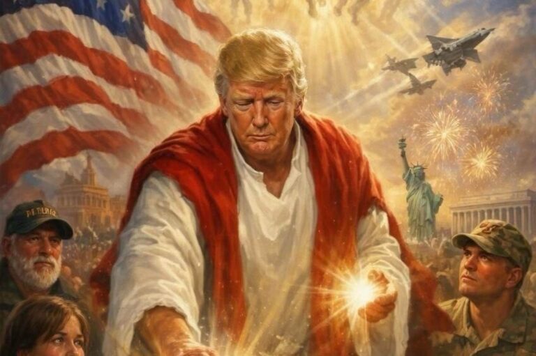 Trump se declara “novo Jesus” e detona papa Leão XIV