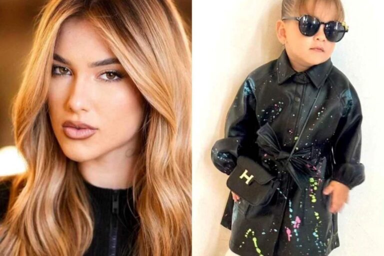 Filha de Virginia Fonseca usa bolsa de R$ 5 mil e maquiagem para almoçar