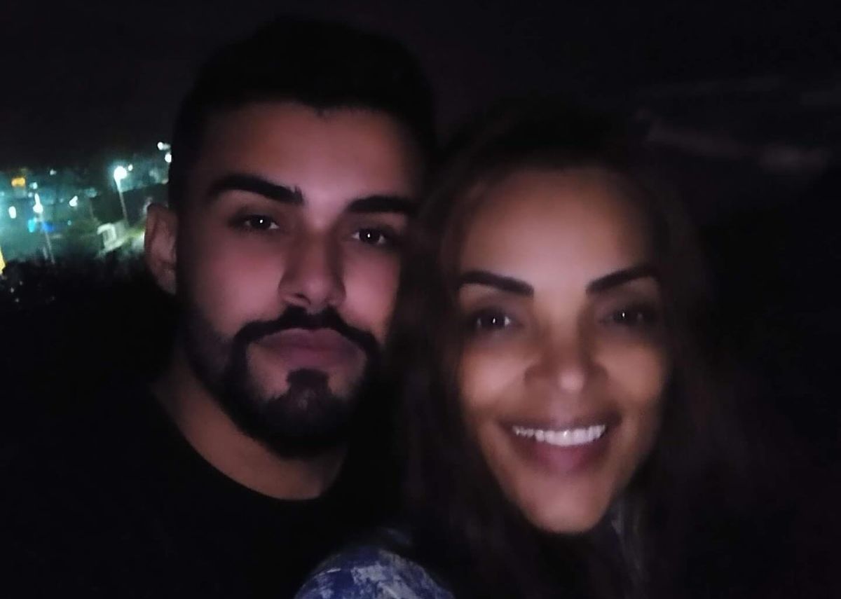 Flordelis e Allan Soares - Reprodução/Instagram