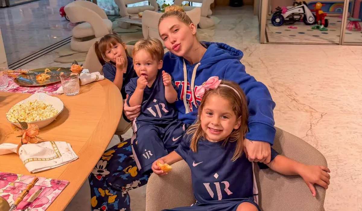 Virgínia Fonseca e filhos