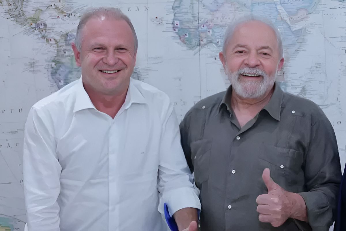 Gelson Merisio, Lula – Foto: Ricardo Stuckert