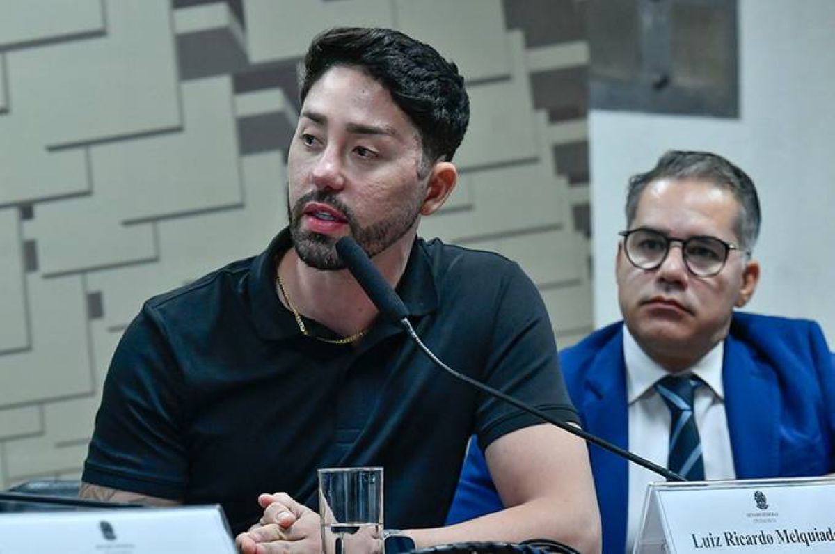 Ex-A Fazenda Rico Melquiades Foto: Geraldo Magela/Agência Senado