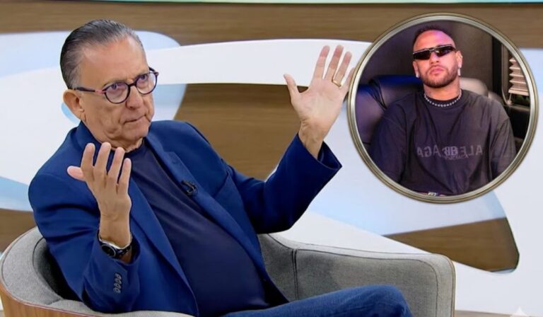 Galvão Bueno expõe relação com Neymar: “Ele não gosta de mim”