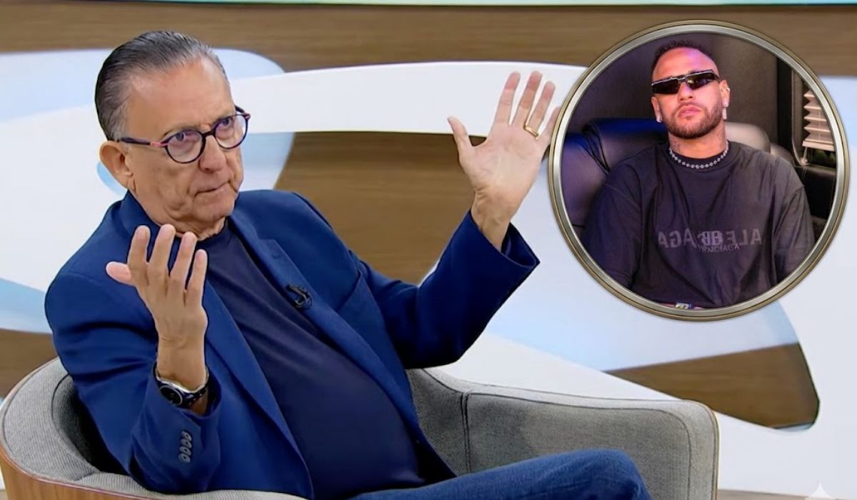 Galvão Bueno e Neymar Galvão Bueno e Neymar