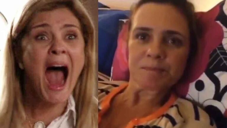 Adriana Esteves levou susto e quase incorporou a Carminha