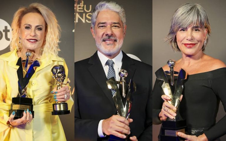 Troféu Imprensa celebra os 75 anos da TV brasileira; veja as fotos