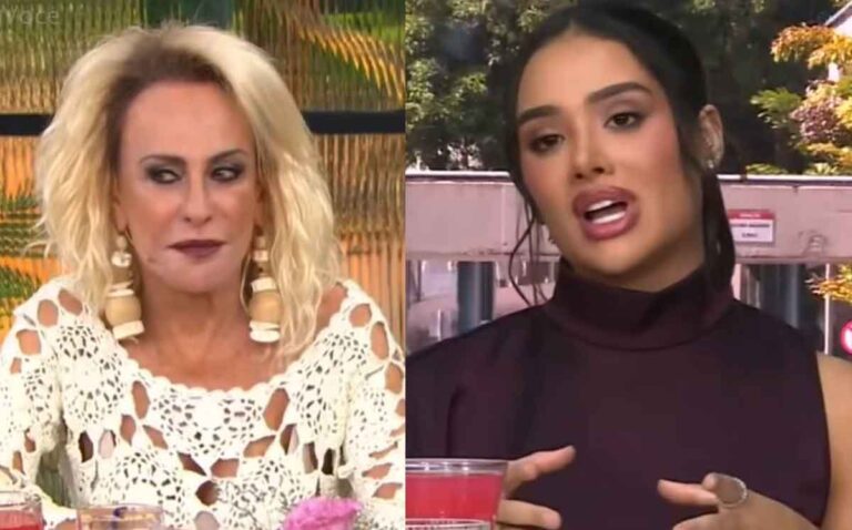 ‘Se eu cozinho, eu não lavo?’: Jordana não percebe trocadilho de Ana Maria Braga no ‘Mais Você’