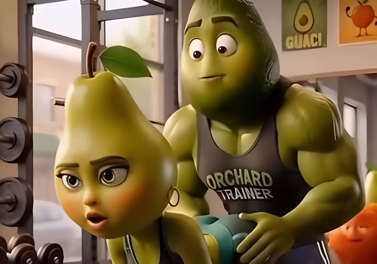 Abacatudo e Dona Pera Abacatudo e Dona Pera (Foto: Reprodução/ TikTok)