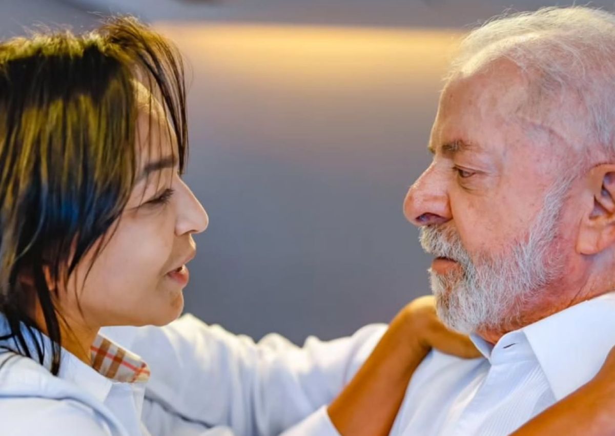 Lula e Eliziane Gama (Companheiro Stucket/ PR)