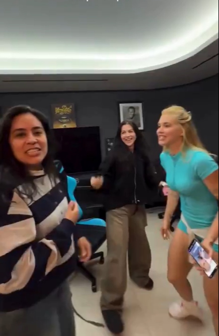 Virginia recebe visita da ex-cunhada na casa de Vini Jr (Foto: Reprodução/Instagram)