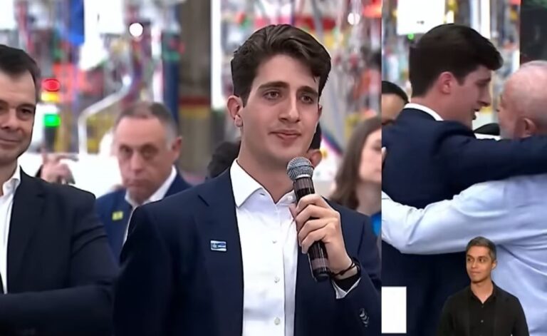 Ao lado de Lula, jovem presidente da Caoa se emociona