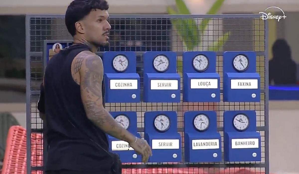 Luis Fellipe na Casa do Patrão (Foto: Captura de tela/ Reprodução)