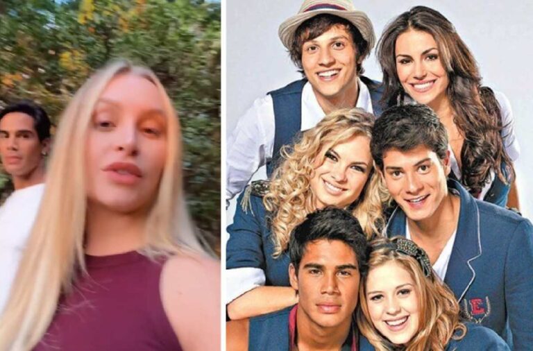 Carla Diaz e Micael se reencontram após 15 anos de Rebelde