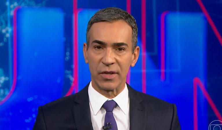 César Tralli entra com plantão ao vivo na Globo e confirma morte
