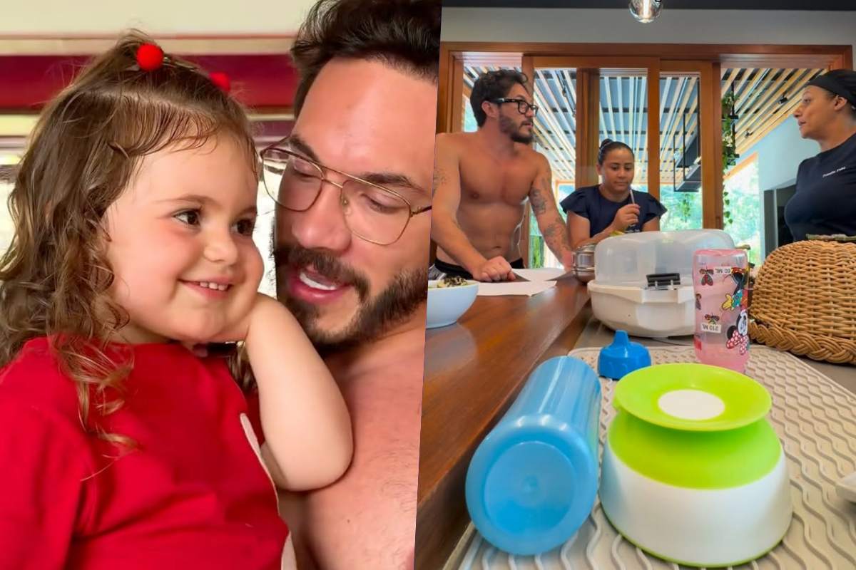 Eliezer, Lua e funcionárias Eliezer, Lua e funcionárias