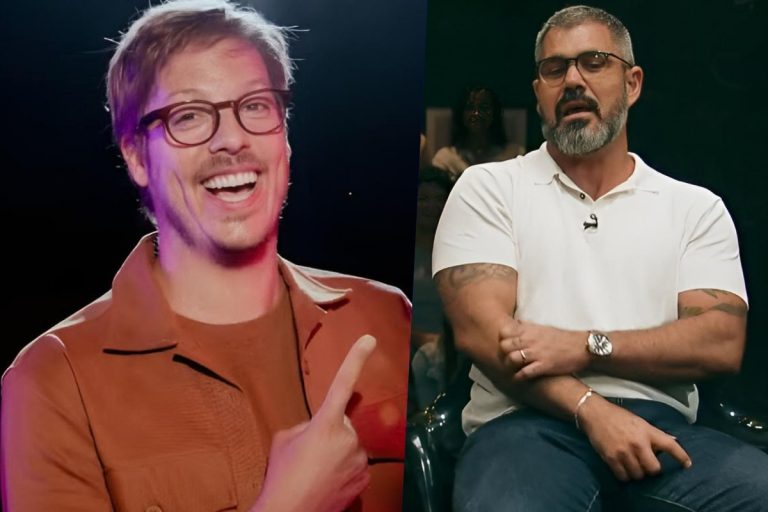 Fábio Porchat tira sarro de Juliano Cazarré e dispara: “Enrustido”