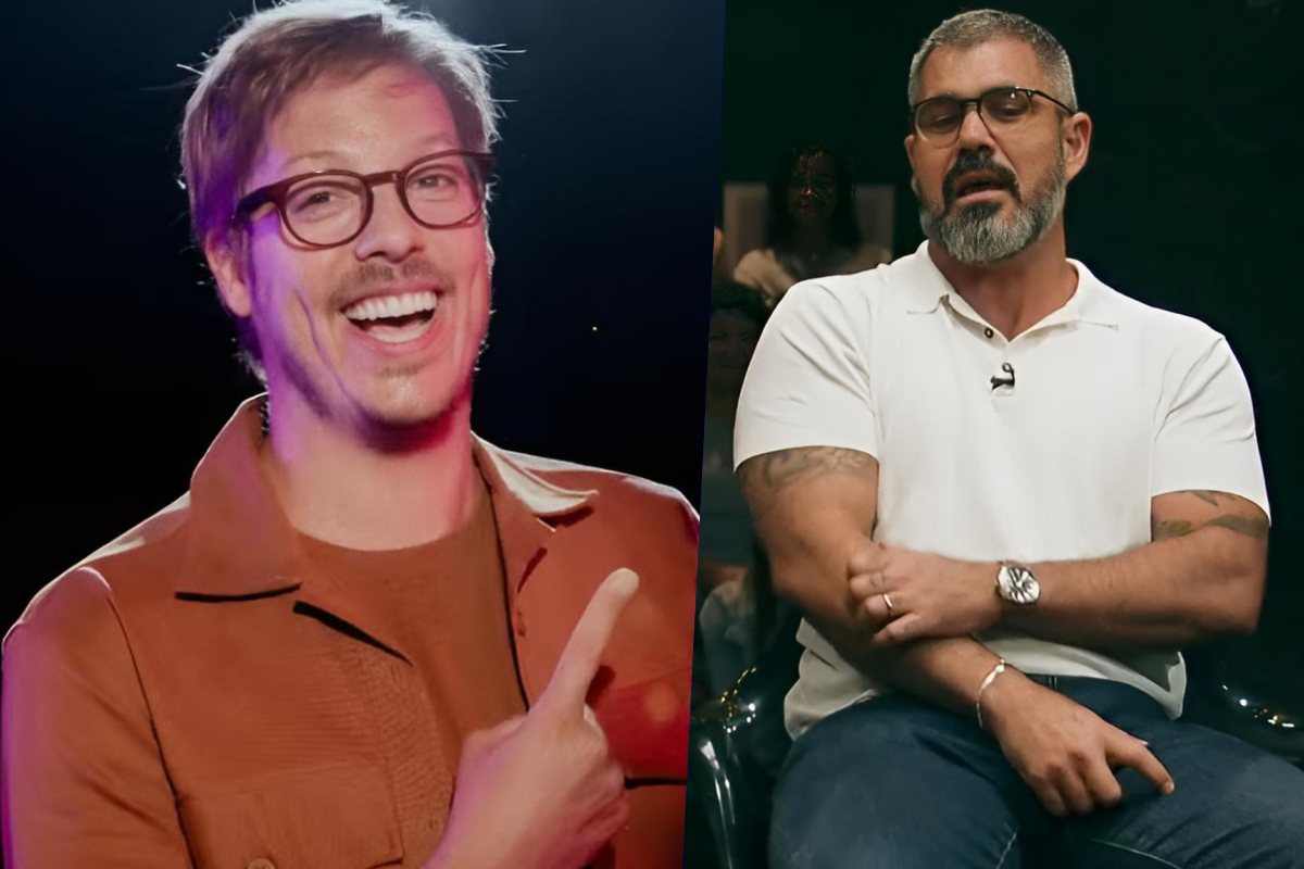 Fábio Porchat e Juliano Cazarré