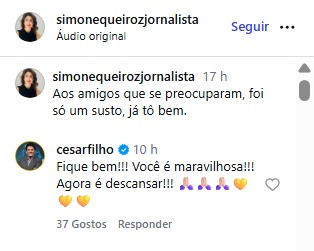 Comentário César FilhoComentário César Filho