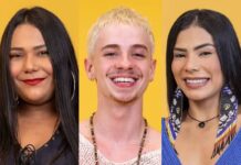Enquete BBB26 – Quem Sai: Chaiany, Juliano ou Marciele ? Vote