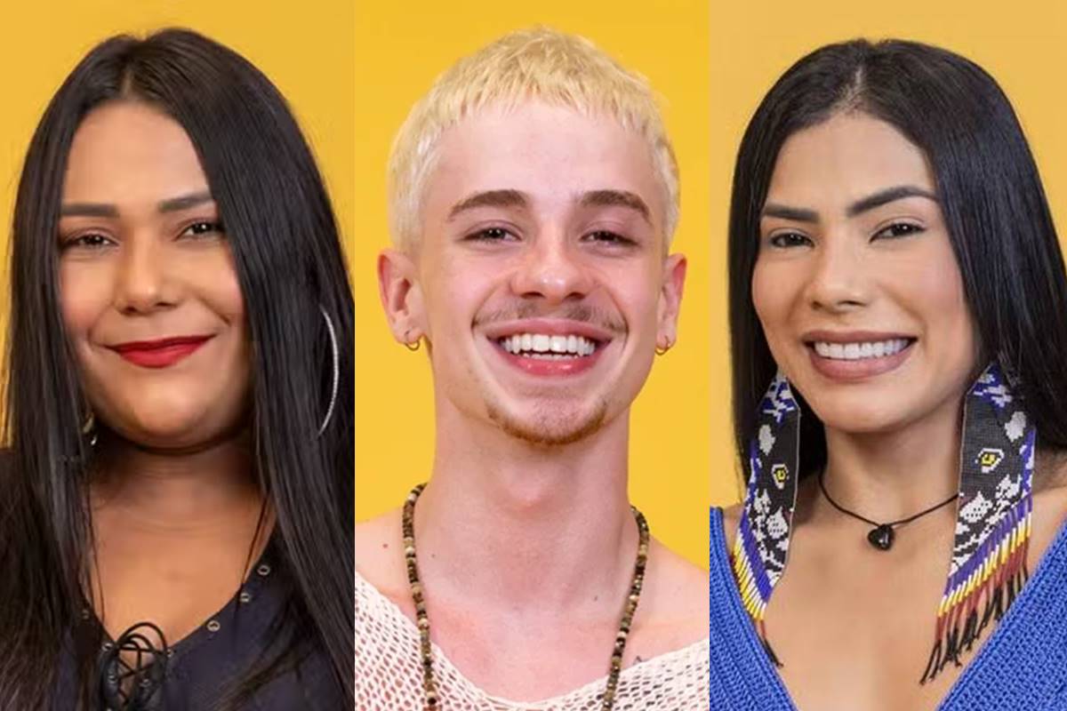Enquete Paredão BBB 26 - Chaiany, Juliano e Marciele